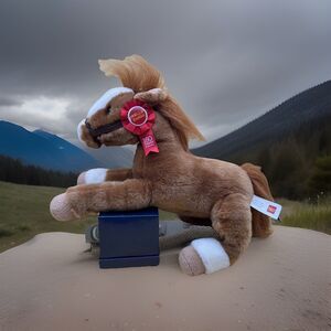 Wells Fargo Horse Plush Mack Legendary Pony 2012 Stuffed 160 Years